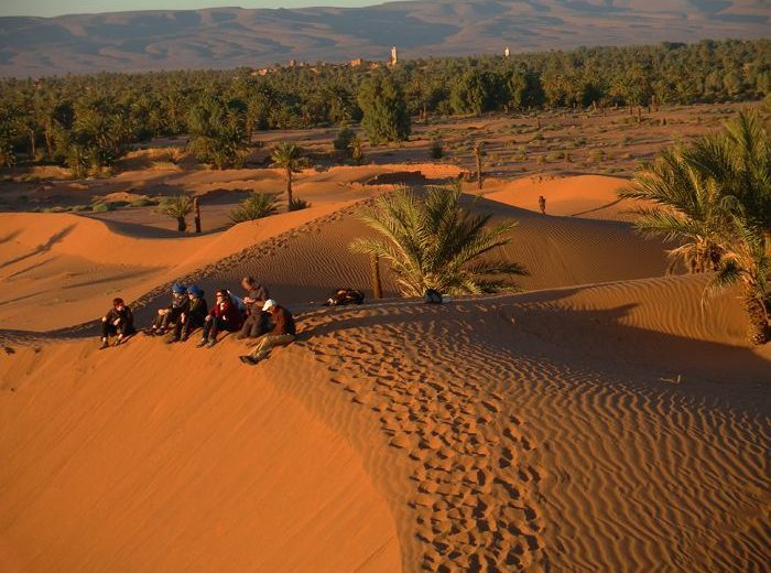 Les oasis et le desert du sud-est marocain